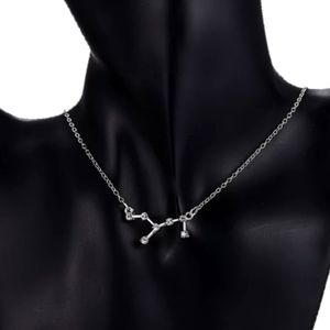 FREE w. PURCHASE! Virgo Constellation Rhinestone Necklace